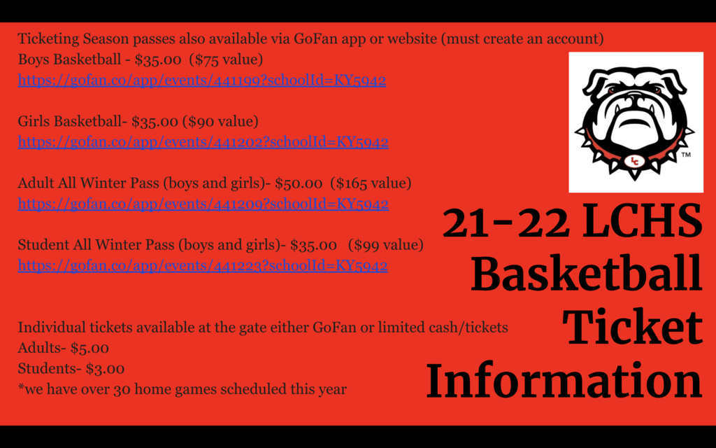 ticket info