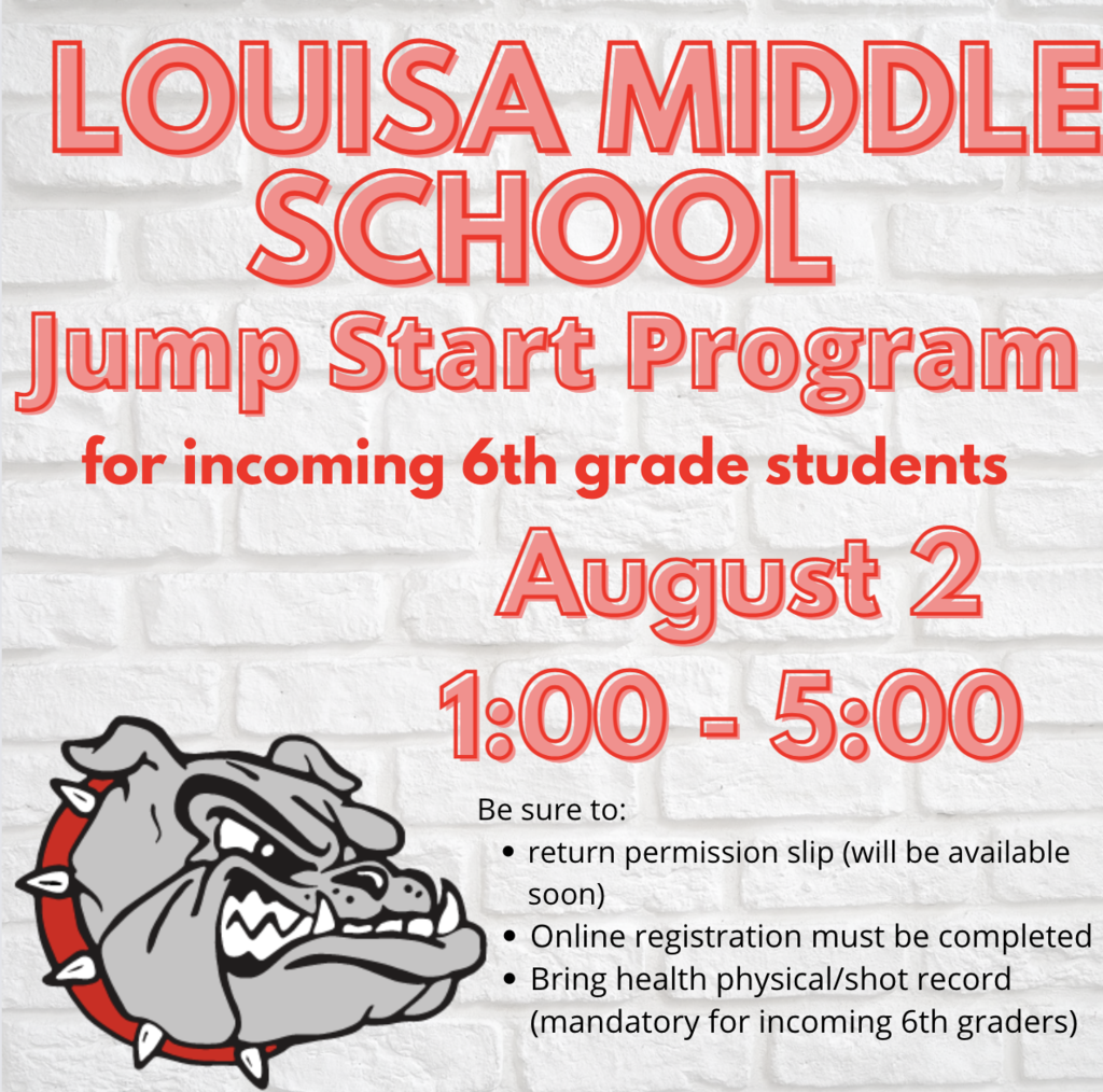 LMS 6th grade Jump Start Program