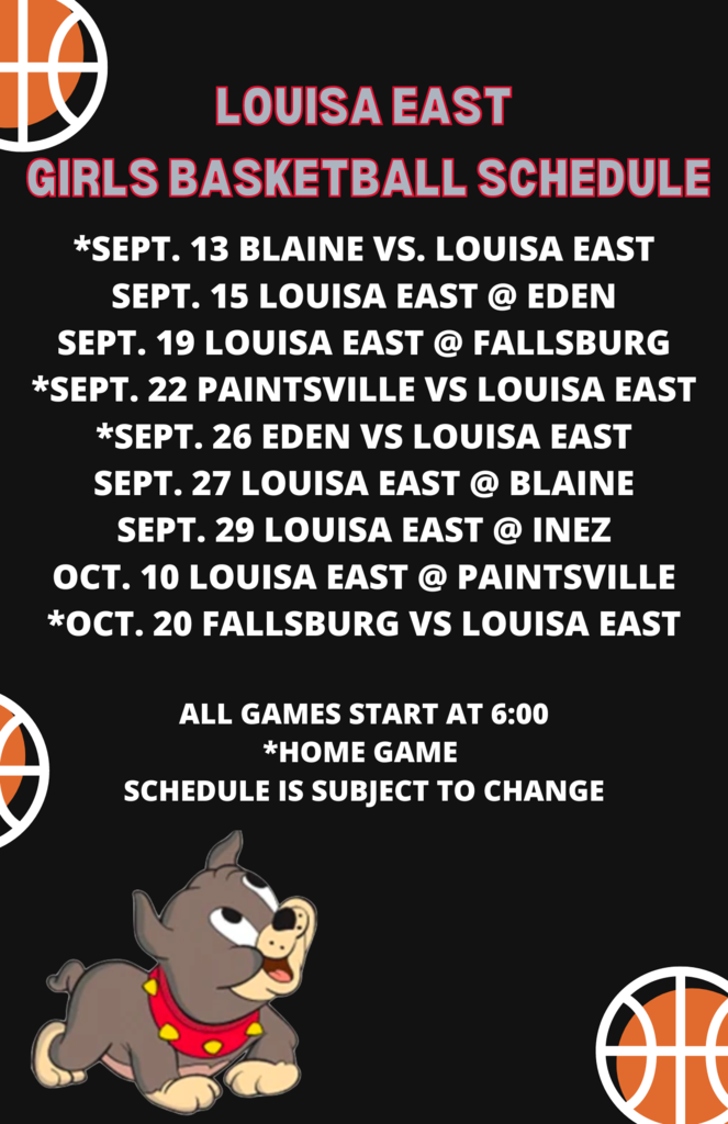Girls Basketball Schedule 