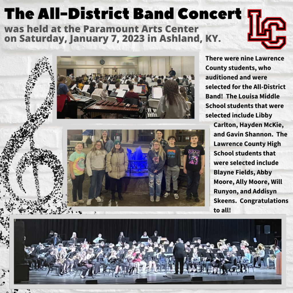 LC All-District Band Concert