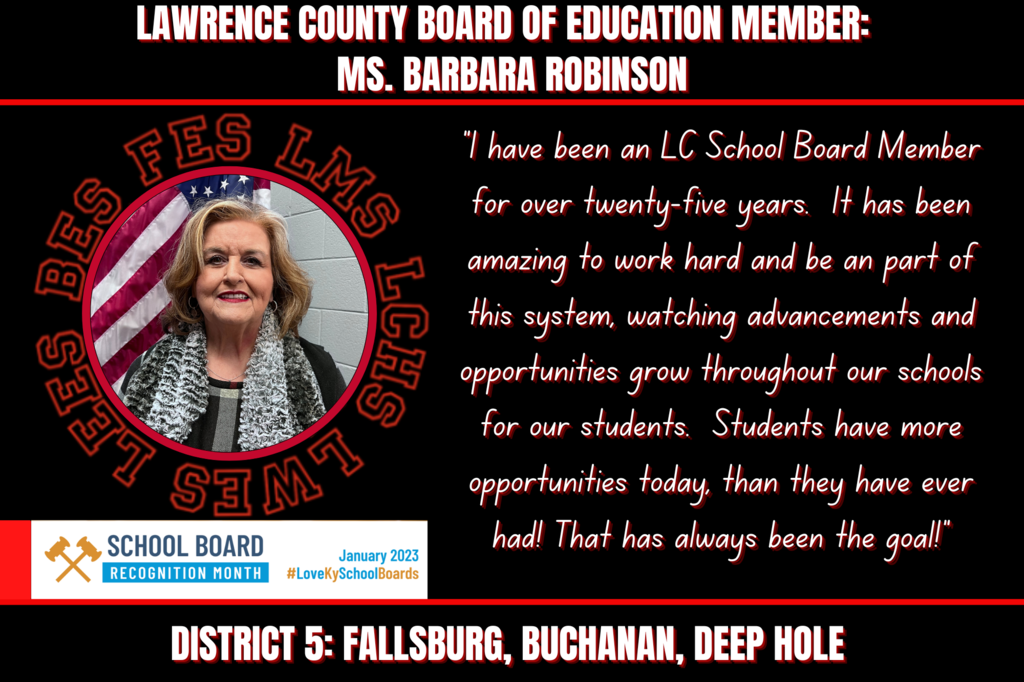 Ms. Robinson LC Board of Education