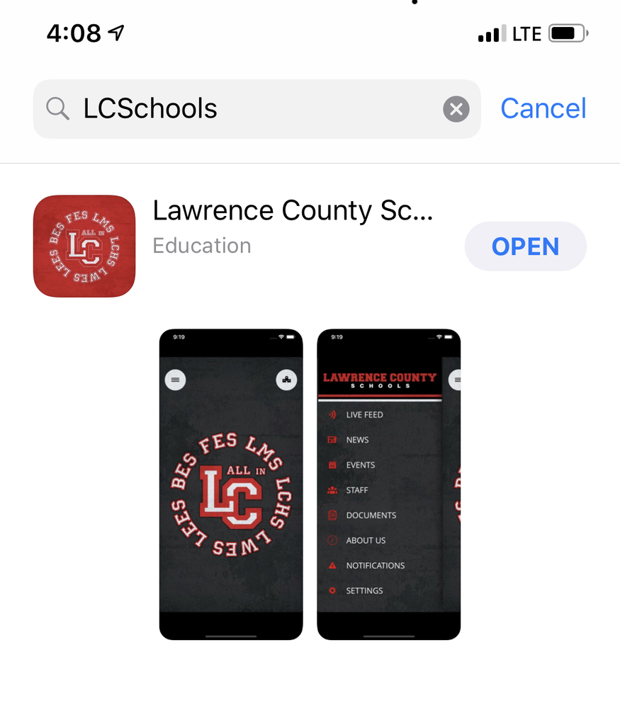 On the App Store!  #AllinLC 