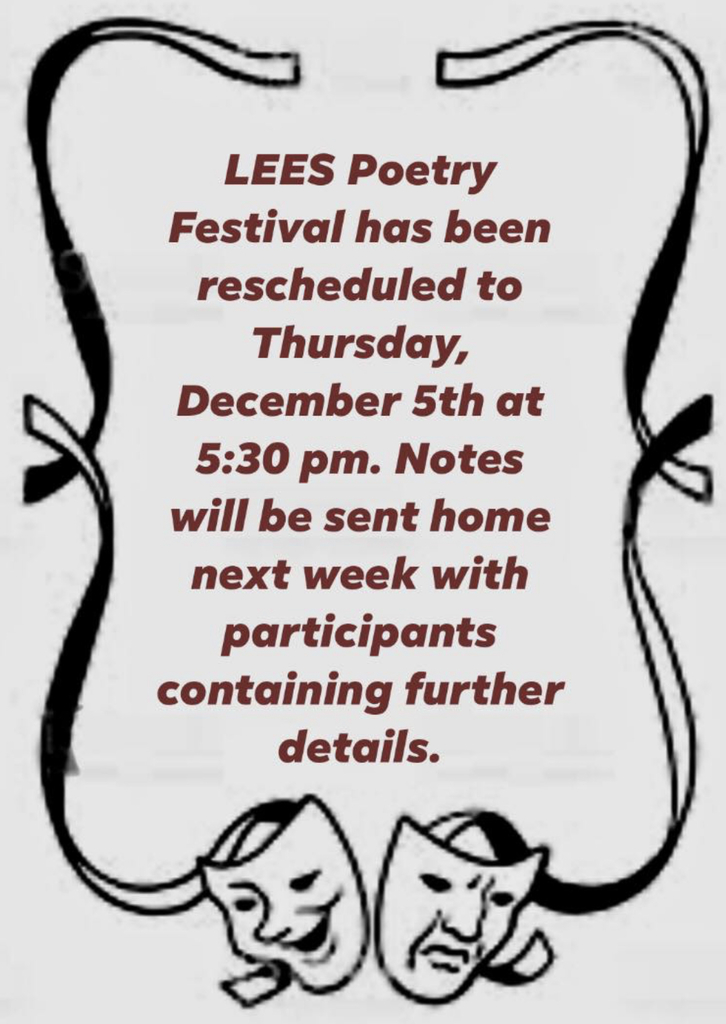 Poetry festival rescheduled 