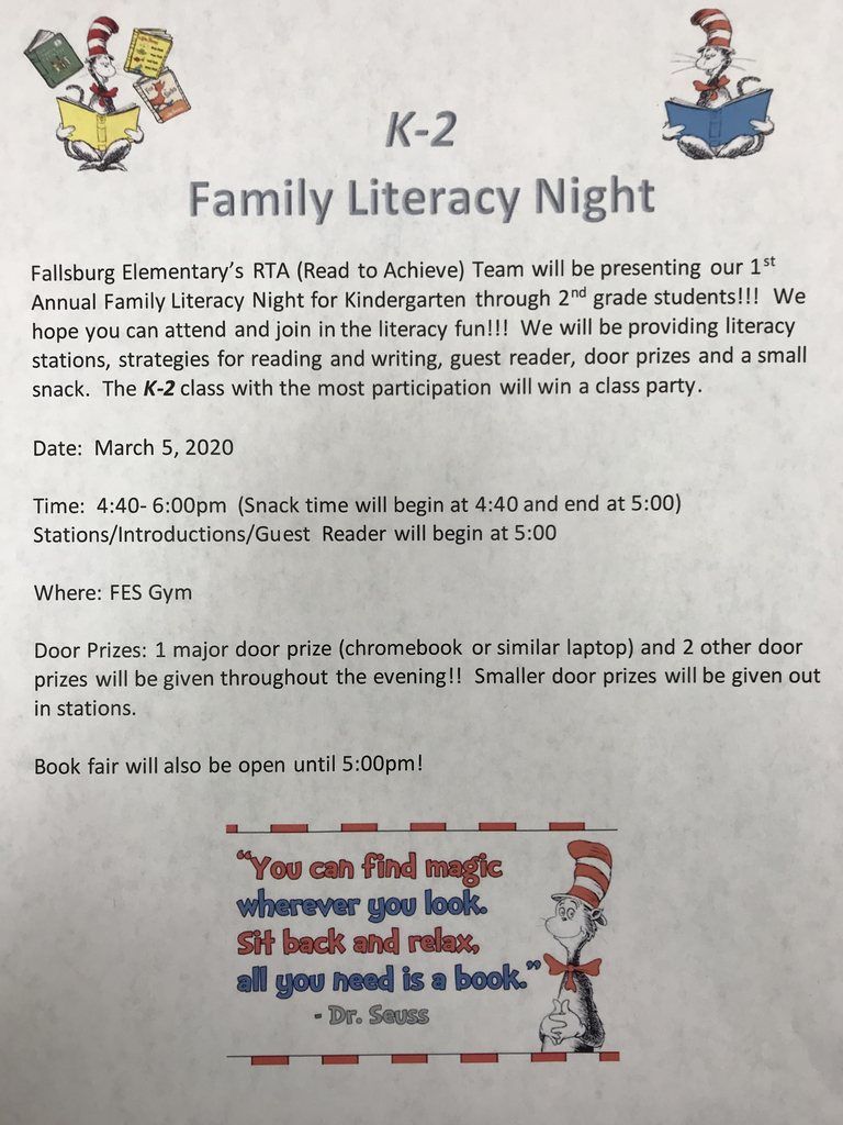 Family Literacy Night 